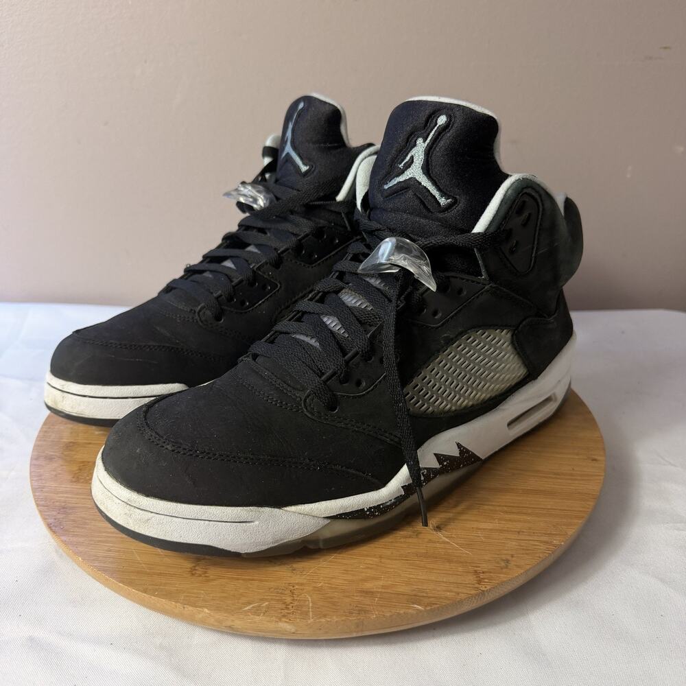 Nike Air Jordan 5 Retro Oreo Black White 2013 Men’s Size 12 No Box 136027-035